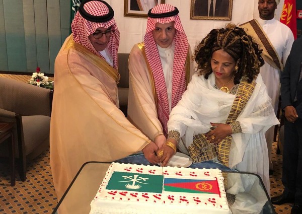 المستشار الخاص والمشرف على مكتب أمير الرياض يحضر حفل سفارة إريتريا بمناسبة ذكرى اليوم الوطني لبلادها