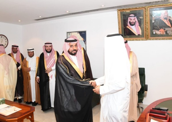 محافظ الاحساء يستقبل المهنئين لبلوغ شهر رمضان المبارك