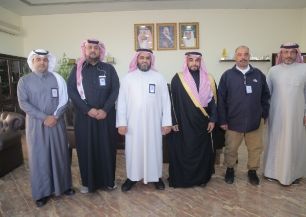 محافظ المؤسسة العامة للتدريب التقني والمهني يزور الجوف