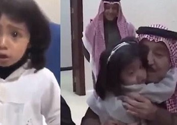 شاهد.. أول تعليق من والد طفلة القريات التي بكت لرؤية خادم الحرمين