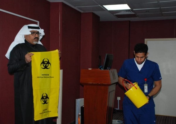 تهيئة المتدربين الجدد في مستشفى الفيصل بالاحساء بمحاضرة إرشادية