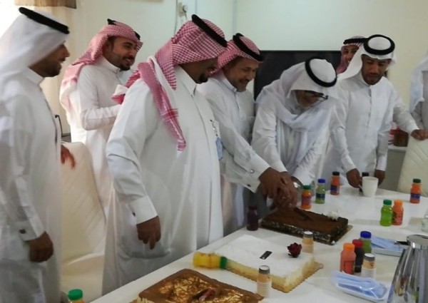 حفل المعايدة بمكتب المتابعة الاجتماعية بالأحساء