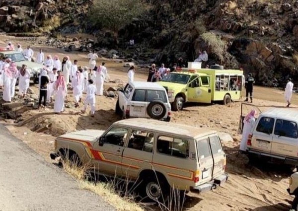 العثور على جثتي زوجين مسنين غرقا في مياه السيول عقب إفطار أمس بالطائف