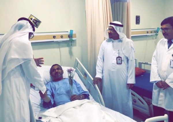 مستشفى مدينة العيون بالاحساء يحتفل بعيد الاضحى المبارك