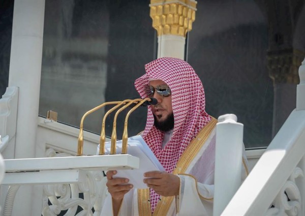 خطيب المسجد الحرام: ابتهجوا بشهر رمضان وباركوا لبعضكم بقدومه