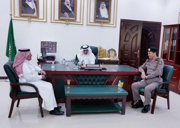 الجارالله يزور محافظ خليص ومكتب وزارة البيئة والمياة والزراعة بالمحافظة