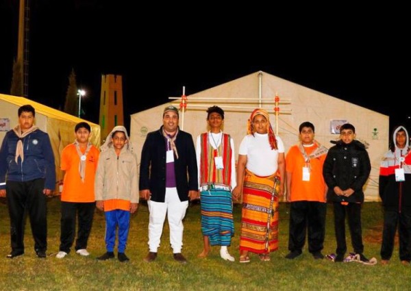 حفل السمر يلهب الأجواء الباردة .. مدير تعليم الجوف يزور مهرجان التعليم للتربية الكشفية