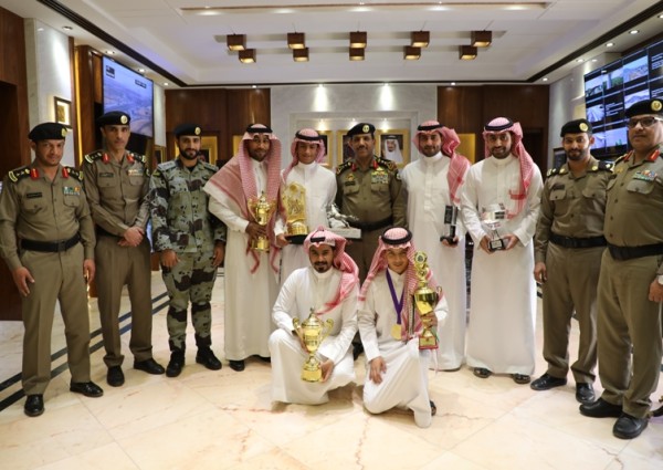 مدير الأمن العام يستقبل فرسان الأمن العام