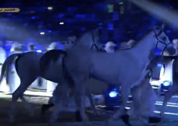 بالفيديو ” جانب من أوبريت حفل استقبال الملك سلمان بالقصيم  بمشاركة أصالة وماجد المهندس