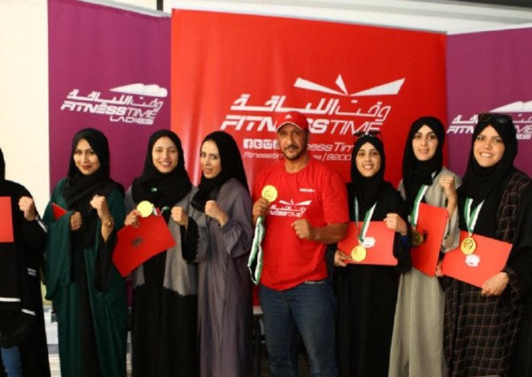 وقت اللياقة تكتسح ميداليات بطولة الكيك بوكسينغ النسائية