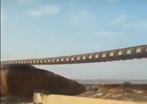 بالفيديو.. تضرر خط السكة الحديد بالقريات جراء الأمطار.. و”سار” توضح