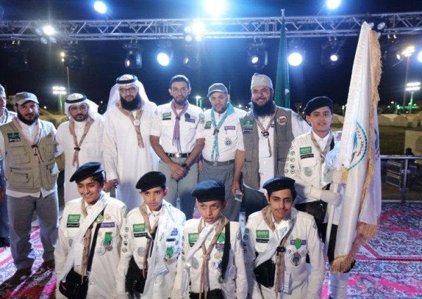 الحفل الختامي لمهرجان التعليم للتربية الكشفية بالجوف