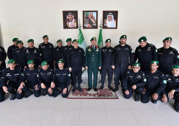 معالي رئيس الحرس الملكي يدشن مركز القيادة والسيطرة في غرفة العمليات الأمنية بالحرس الملكي