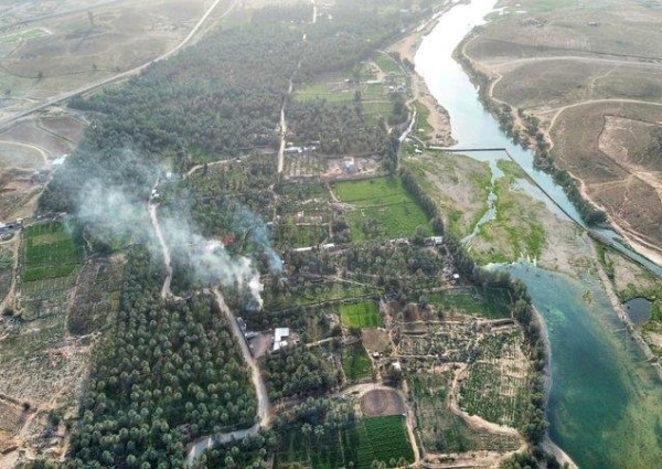 صور جوية توثّق جمال الطبيعة الخلابة بوادي المشقر في المجمعة