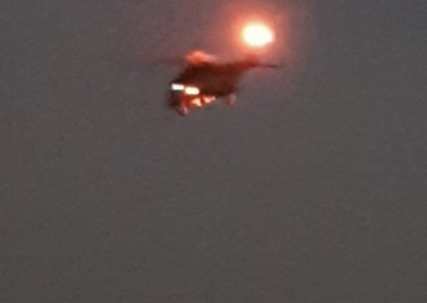 طيران الأمن ينقذ محتجزين حاصرهم سيل وادي الليث