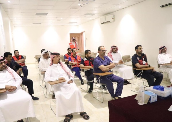 الهلال الأحمر بالجوف يتفاعل مع اليوم العالمي لسلامة المرضى