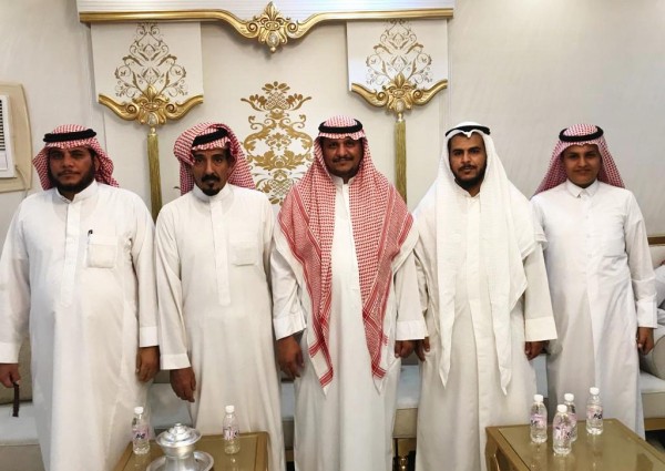 وجهاء محافظة ينبع في ضيافة رجل الأعمال عايد بن عبيد بن خلف
