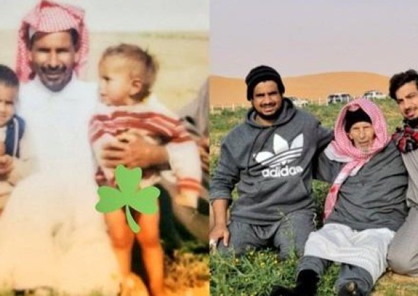 38 عاما لتنقلب الصورة .. حملهما أبوهما صغارا فاحتضنوه كبارا