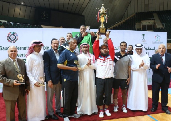 السعيد يتوج أبطال بطولة السعودية الدولية للرواد