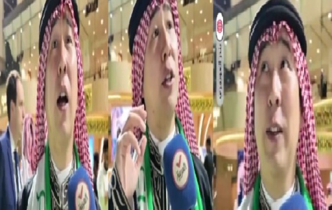 شاب ياباني يتحدث العربية يخطف الأنظار في “كأس السعودية”: ماذا قال عن الهلال والعرضة والكبسة؟ (شاهد)