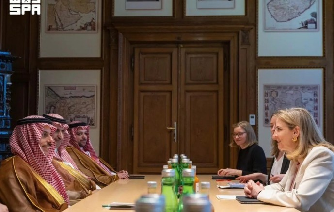 وزير الخارجية يلتقي نظيرته النمساوية في فيينا ويستعرضان العلاقات الثنائية