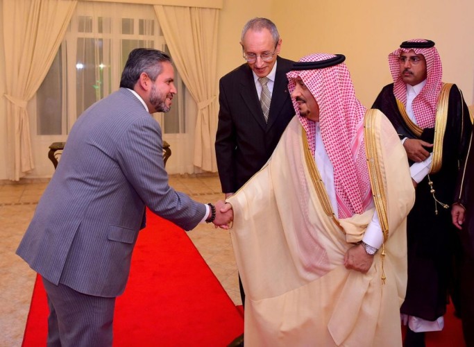 سمو أمير منطقة الرياض يشرّف حفل سفارة المكسيك