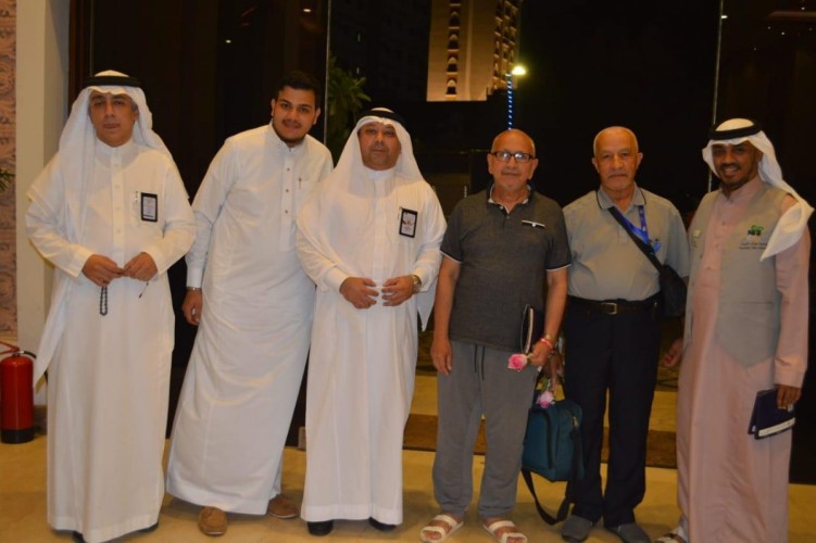 مكتب 35 بمؤسسة حجاج تركيا يودع حجاجه