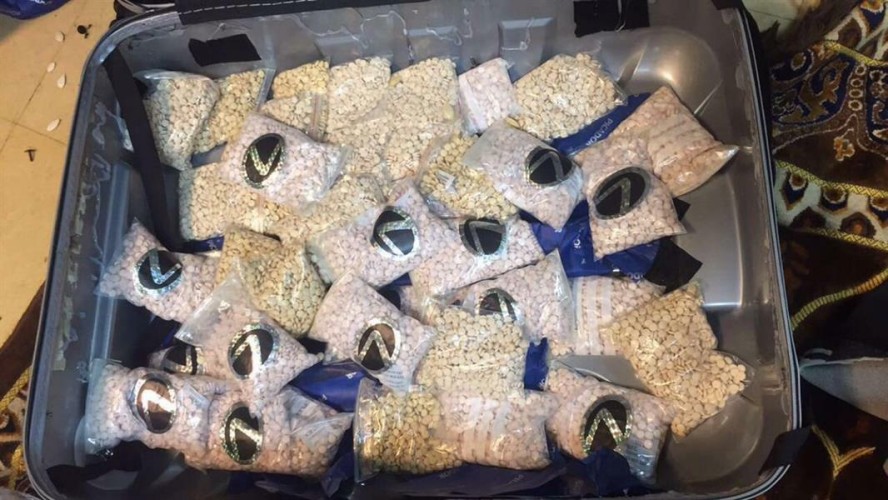 إحباط محاولة تهريب 3 ملايين حبة كبتاجون كانت مخبأة في إرسالية قادمة للمملكة