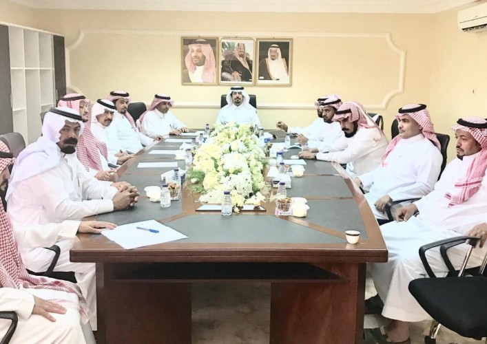 محافظ ضرية يرأس المجلس المحلي بالمحافظة