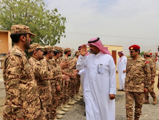 مدير عام فرع الادارة العامة للمجاهدين يتفقد القطاعات الميدانية