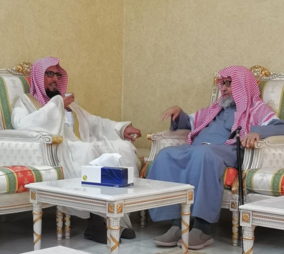 الفوزان يستقبل معالي نائب وزير الشؤون الإسلامية
