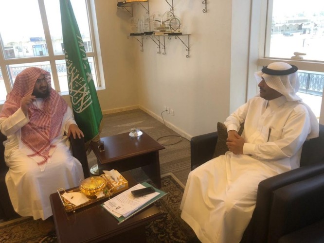 وكيل وزارة الشؤون الإسلامية يزور إدارة المساجد بالأحساء