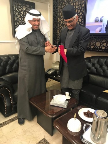 “السفير النيبالي ” السعودية دولة عظمى ودائما الأبواب مفتوحه “لنا”