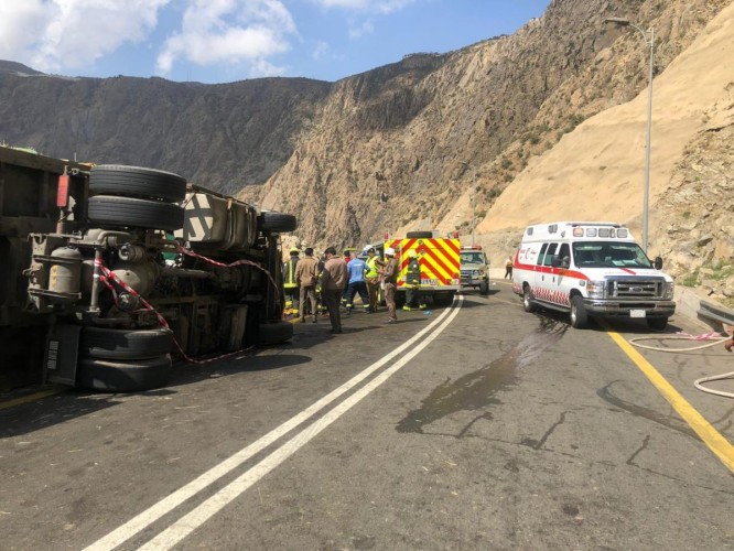 احتجاز سائق باكستاني ف حادث انقلاب