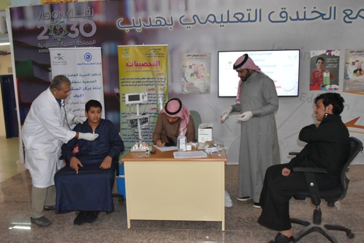 صحي هديب ينفذ الحملة الوطنية لمكافحة الأنفلونزا