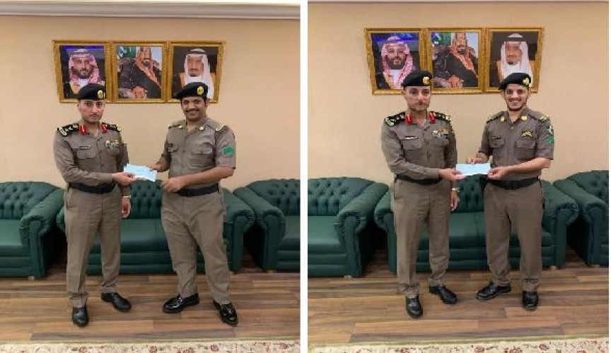 تكريم رجلي أمن بمكة لضبطهما متهماً بحالة دهـس لأحد الأشخاص