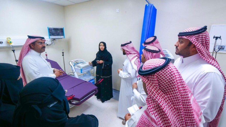 افتتاح وحدة الولادة النموذجية بطوارئ مستشفى أبو عريش