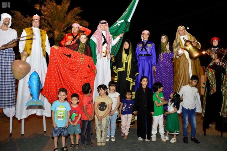 إقامة أولى فعاليات اليوم الوطني بطريق الأمير سلطان في عرعر