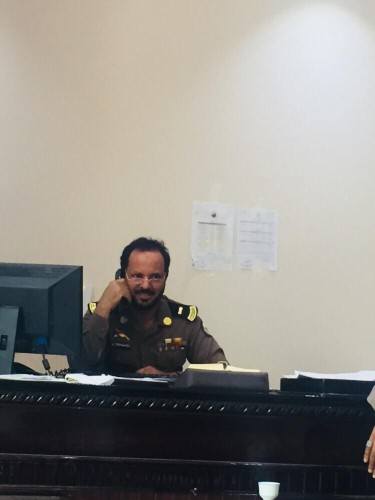 كلمة قائد دوريات أمن محافظة حريملا رئيس رقباء /أبراهيم سعود الرشيدي بمناسبة اليوم الوطني 89