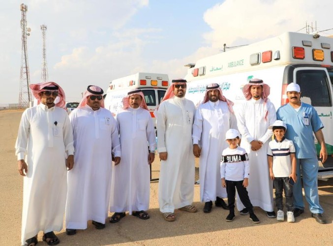 صحة الجوف تقدم خدماتها للمشاركين في هايكنج الشويحطية