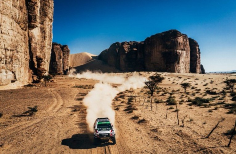 ” الراجحي ” يحصل على المركز الأول في سباق رالي العلا نيوم