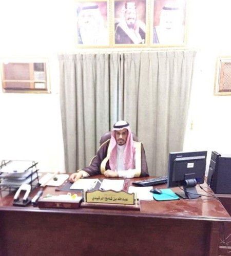 رئيس مركز الدابيه يهنئ خادم الحرمين بمناسبة الذكرى الخامسة للبيعة