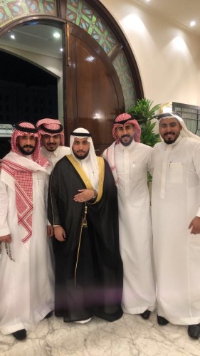 مستشار الثقافة والفنون بجدة يحتفل بزفاف الشاب محمد الجهني