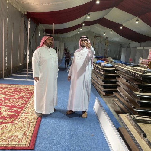 محافظ الداير يقف على آخر الاستعدادات لمهرجان البن السابع