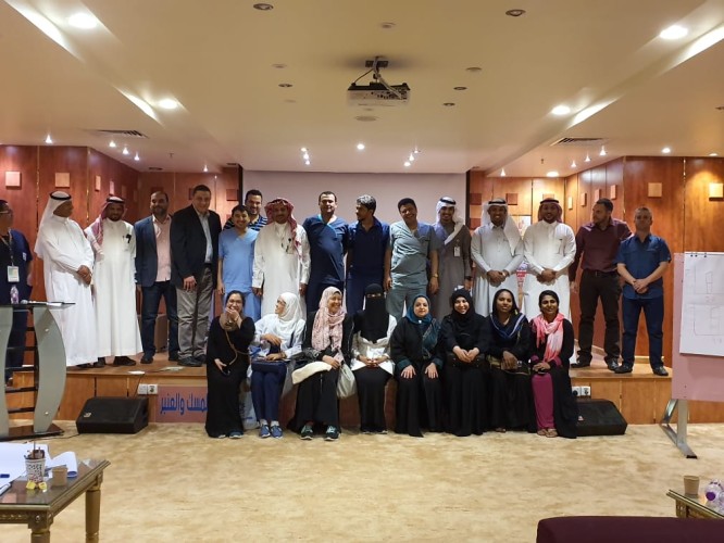 الإدارة العامة لمكافحة عدوى المنشآت الصحية تنفذ برنامج تدريبي في منطقة جازان