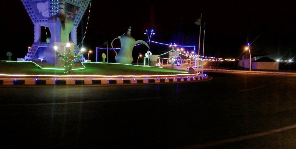 شرطة الحائط تواصل متابعة تطبيق قرار منع التجول بالمحافظة لمنع تفشي فيروس كورونا