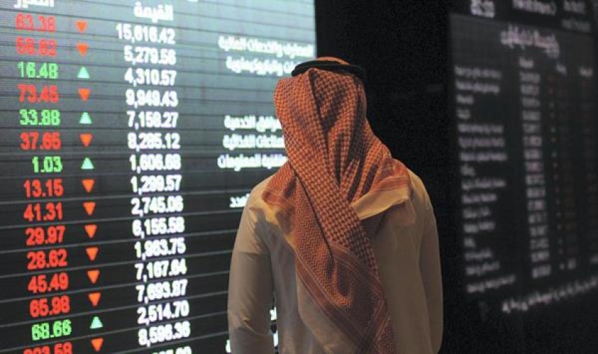 سوق الأسهم يهوي  بنسبة 9.3%.. وسهم أرامكو يخسر 10% من قيمته
