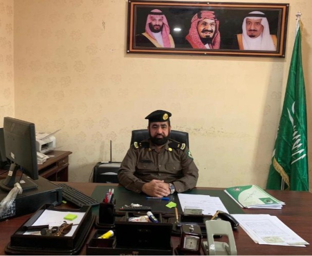 ترقية مدير مرور السعيرة المطيري الي رئيس رقباء