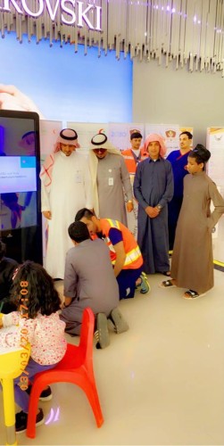 رئيس قسم البرامج والأنشطة بدار التوجيه الاجتماعي بـ”بريدة” ينفذ زيارة لفعاليات اليوم العالمي للدفاع المدني