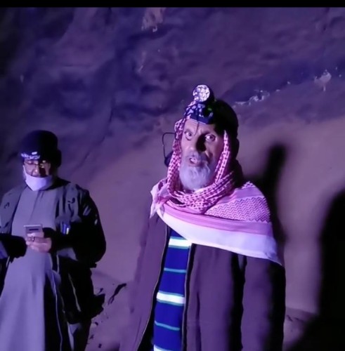 حصريًا (بالفيديو ) الغفيلي يكتشف أطول كهف في السعودية يبلغ طوله قرابة ٣ كم